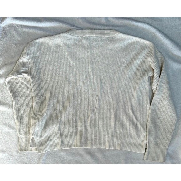 Madewell Patch pocket Pullover crewneck sweater size S Oversize - Picture 8 of 8